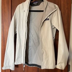 Patagonia Torrentshell Jacket - Women's small white/birch